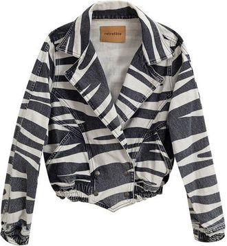 Retrof&ecirc;te Cotton Womens Blazer
