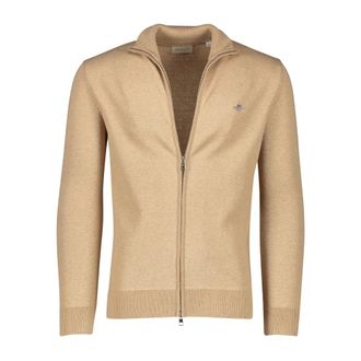 GANT Heren, Truien, Bruin, Maat: 5XL Katoen