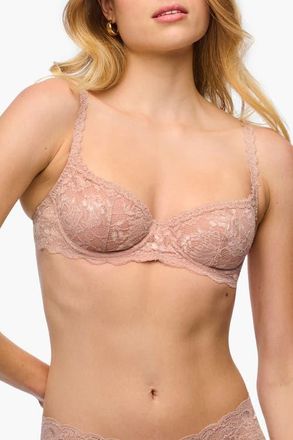 Cosabella Never Say Never Balconette Bra in Mandorla at Nordstrom, Size 32B