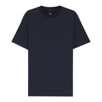 HUGO BOSS Hugo, T-Shirts, male, Blue, Size: XL Boss T-shirts and Polos Blue