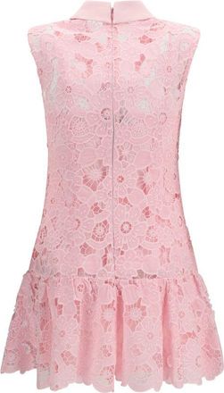 Self Portrait Womens Multicolor Polyester Casual Dress