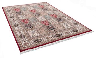 THEKO Orientteppich »Benares Bachtiari« rechteckig 12 mm Höhe reine Wolle, handgeknüpft, mit Fransen