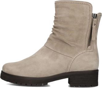 Gabor Beige Enkellaarsjes voor dames - Dames - Enkellaarsjes - Beige - 40 1/2 EU - Wol - Schoenen