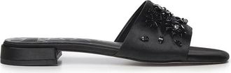 V&deg; 73 Schoenen, Dames, Zwart, 36 EU, Leer, Rickayla Flat