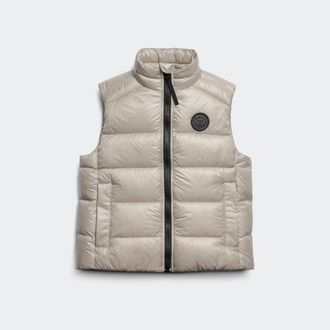 Canada Goose Cypress Vest Black Disc (Women, Limestone, XS)
