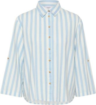 Saint Tropez Skyway Ice Stripe - 304721 - - Blouses & Shirts - Donna - Multicolore - XS