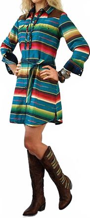 Tasha Polizzi Colt 44 Tunic Dress In Sapphire