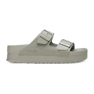 Birkenstock Stijlvolle Sandalen voor Zomeroutfits - Dames - Sandalen - Groen - 38 EU - Leer - Schoenen