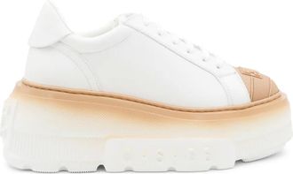 Casadei Salen trainers - women - Rubber/Calf Leather/Calf Leather - 36 1/2 - White