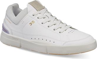On Womens The Roger Centre Court Sneakers, White/Lavender, 10.5