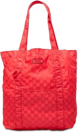 Gucci Pre-owned Gucci GG Nylon Teddy Bear Folding Tote Unisex R81IBH6HPWIIUQEO