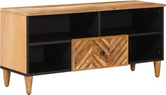 vidaXL Armarios De Almacenamiento Con Caj&oacute;n Marr&oacute;n 100 X 33,5 X 46 Cm Vidaxl