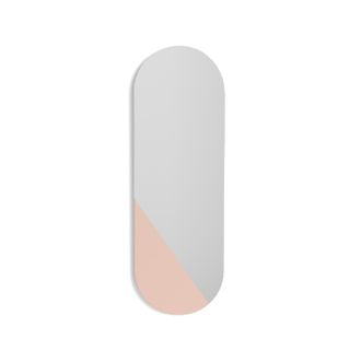 HERDASA Espejo De Pared, De La Colecci&oacute;n Mixes, Fabricado En Mdf Lacado En Color Rosa