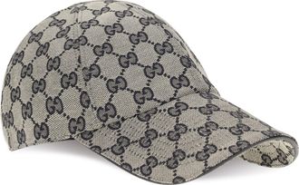 Gucci 8757334HBKS GG Canvas Baseball Cap - Blue