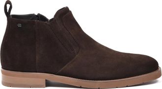 Baldinini Su&egrave;de enkellaars - Heren - Enkellaarsjes - Bruin - 45 EU - Su&egrave;de - Schoenen