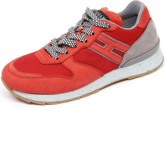 Hogan Rebel R261 - Heren - Sneakers - Rood - 40 EU - Schoenen