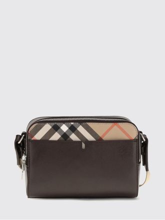 Burberry Borsa a tracolla in pelle di vitello check