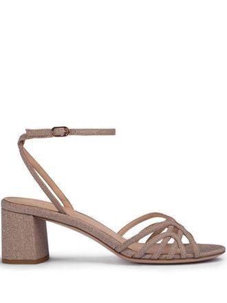 Le Silla Sandali Resort con glitter - Toni neutri