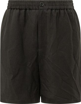 Ami Elastische Shorts - Heren - Korte Broeken - Zwart - S - Korte Broeken