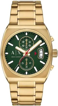 A|X Armani Exchange Orologio con quadrante quadrato 44mm - Verde