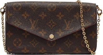 Louis Vuitton Borsa a tracolla Felicie Pochette - Marrone
