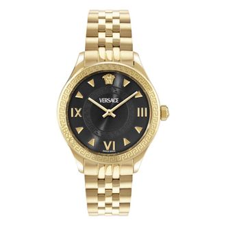 Versace Hellenyium - Dames - Horloges - Geel - ONE Size - Accessoires