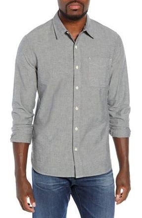 AG - Adriano Goldschmied Colton Slim Fit Sport Shirt in Gray Stone at Nordstrom Rack, Size Xx-Large