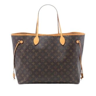 Louis Vuitton Pre-owned Tote Bags, female, Brown, Size: ONE SIZE Pre-owned Neverfull GM Tote Bag