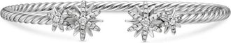 David Yurman Bracciale Starbust in argento sterling con diamanti (3,5mm)