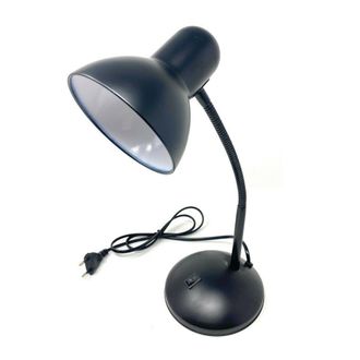 Trade Shop Trade Shop Traesio - Trade Shop - Lampada Da Scrivania Con Braccio Flessibile Luce Lume Tavolo Per Cameretta Color - Negro