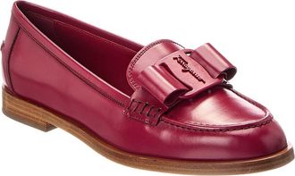 Ferragamo Vivaldo Leather Loafer