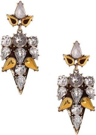 Olivia Welles Laulani Stone Drop Earrings in Gold at Nordstrom Rack