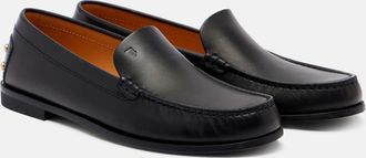 Tod's Mocassini in pelle con borchie