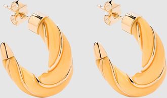 Aur&eacute;lie Bidermann Boucles doreilles Diana Jaune