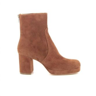 AGL Womens Betty Pure Bootie In Cognac