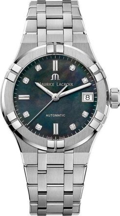 Maurice Lacroix Aikon Automatic Date 35mm - Heren - Horloges - Grijs - ONE Size - Accessoires