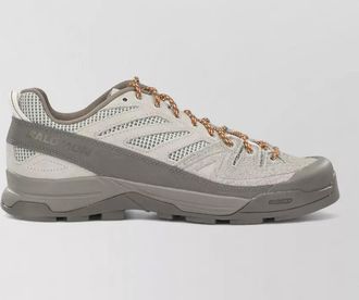 Salomon x-alp woven low-top sneakers