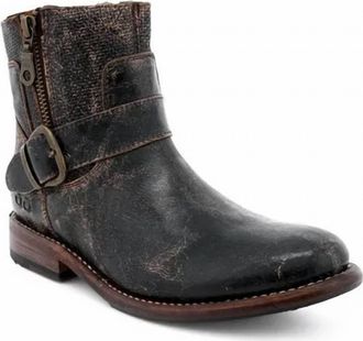 Bed Stü Women Becca Bootie In Black Lux