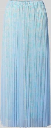 Rich & Royal Plisseerock mit elastischem Bund in Hellblau, Gr&ouml;&szlig;e XL