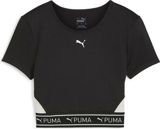 Puma T-shirt met ronde hals en korte mouwen