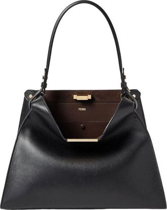 Fendi (WMNS) Fendi Way Medium Black Chocolate 8BN368AWPFF1DDQ