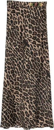 Bazar Deluxe Gonna midi con stampa leopardata Bazar Deluxe