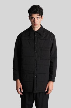 Yohji Yamamoto Casual Jacket In Black Polyester