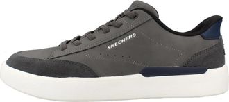 Skechers Verloma Radical - Heren - Skateschoenen - Grijs - 42 EU - Leer - Fitness
