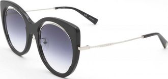 Escada Womens SESA58F-A01B-54 SESA58F 54 A01B Sunglasses - Black - One Size