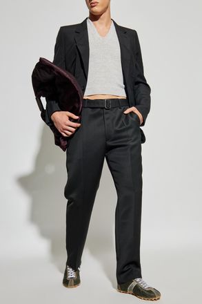 Maison Margiela Single-breasted Blazer, Mens, Black