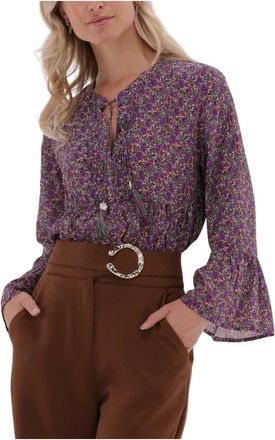 Moliin Moliin, Overhemden, Dames, Paars, L, Ivy Blouse