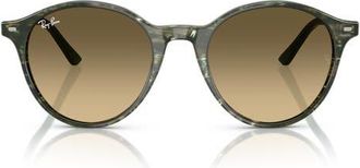 Ray-Ban Bernard 51mm Gradient Phantos Sunglasses in Green/Brown at Nordstrom