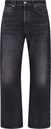 Haikure Relaxed Five-Pocket Straight-Leg Jeans