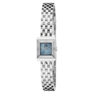 Gucci G-Frame Horloge - Dames - Horloges - Grijs - ONE Size - Accessoires
